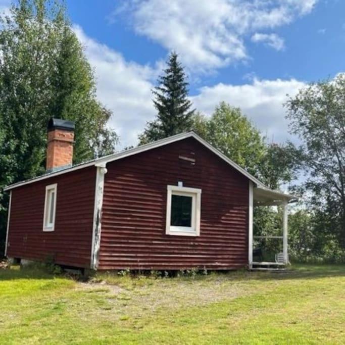 Familienfreundliche Farm Stuga Hamra  Exteriör bild
